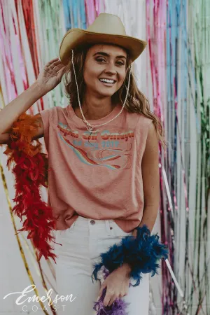 Alpha Chi Retro Rainbow Bid Day Tee