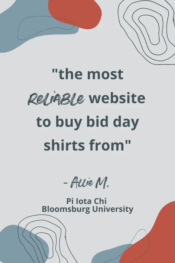 Alpha Chi Retro Rainbow Bid Day Tee