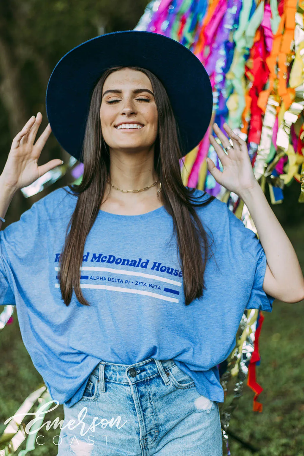 Alpha Delta Pi Philanthropy Slouchy Tee
