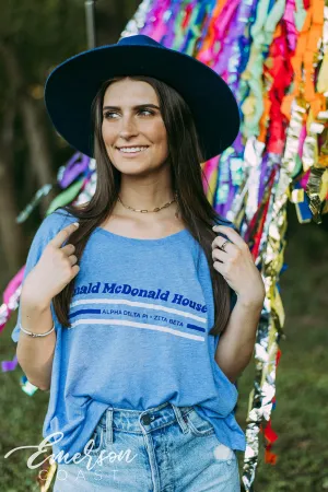 Alpha Delta Pi Philanthropy Slouchy Tee