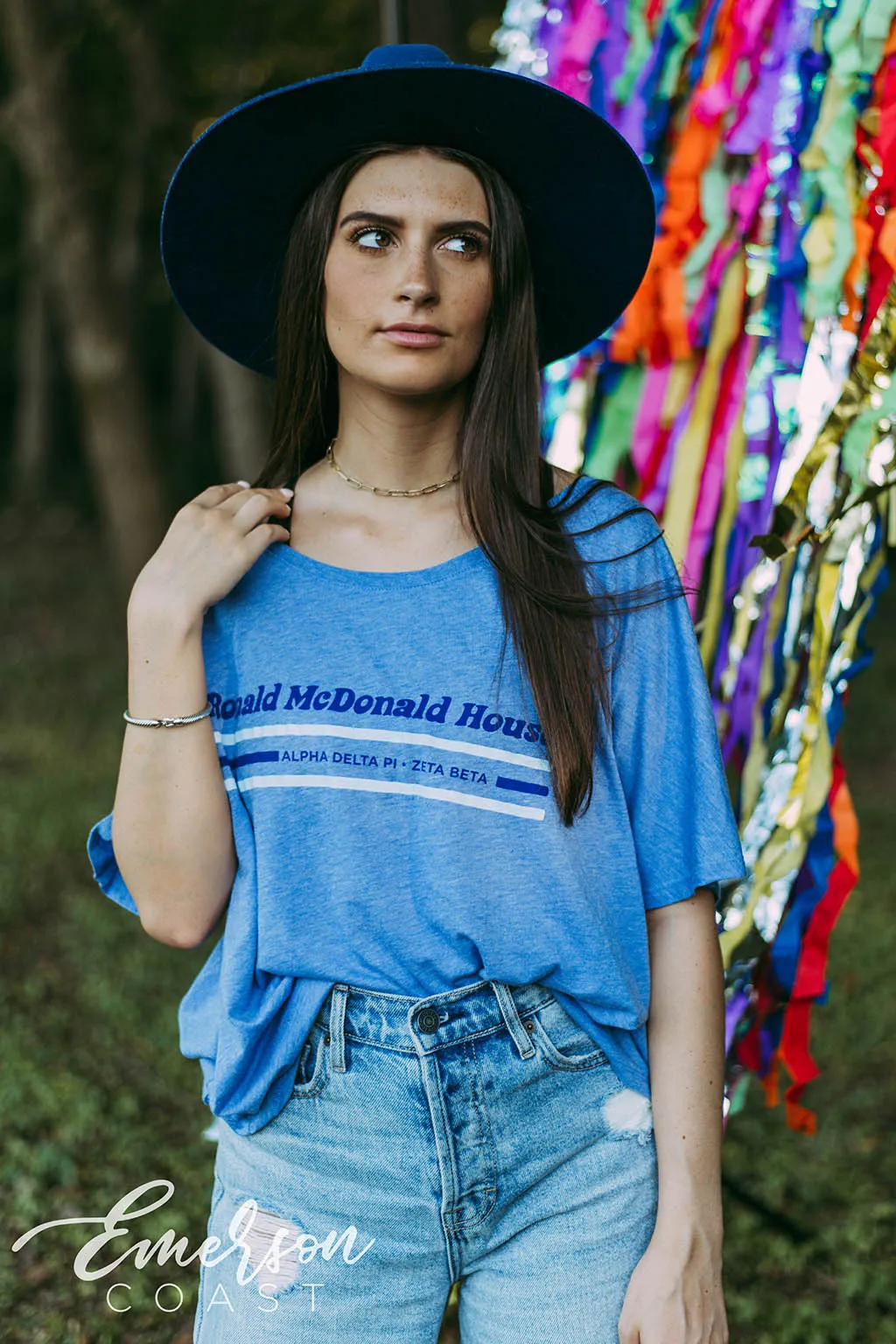 Alpha Delta Pi Philanthropy Slouchy Tee