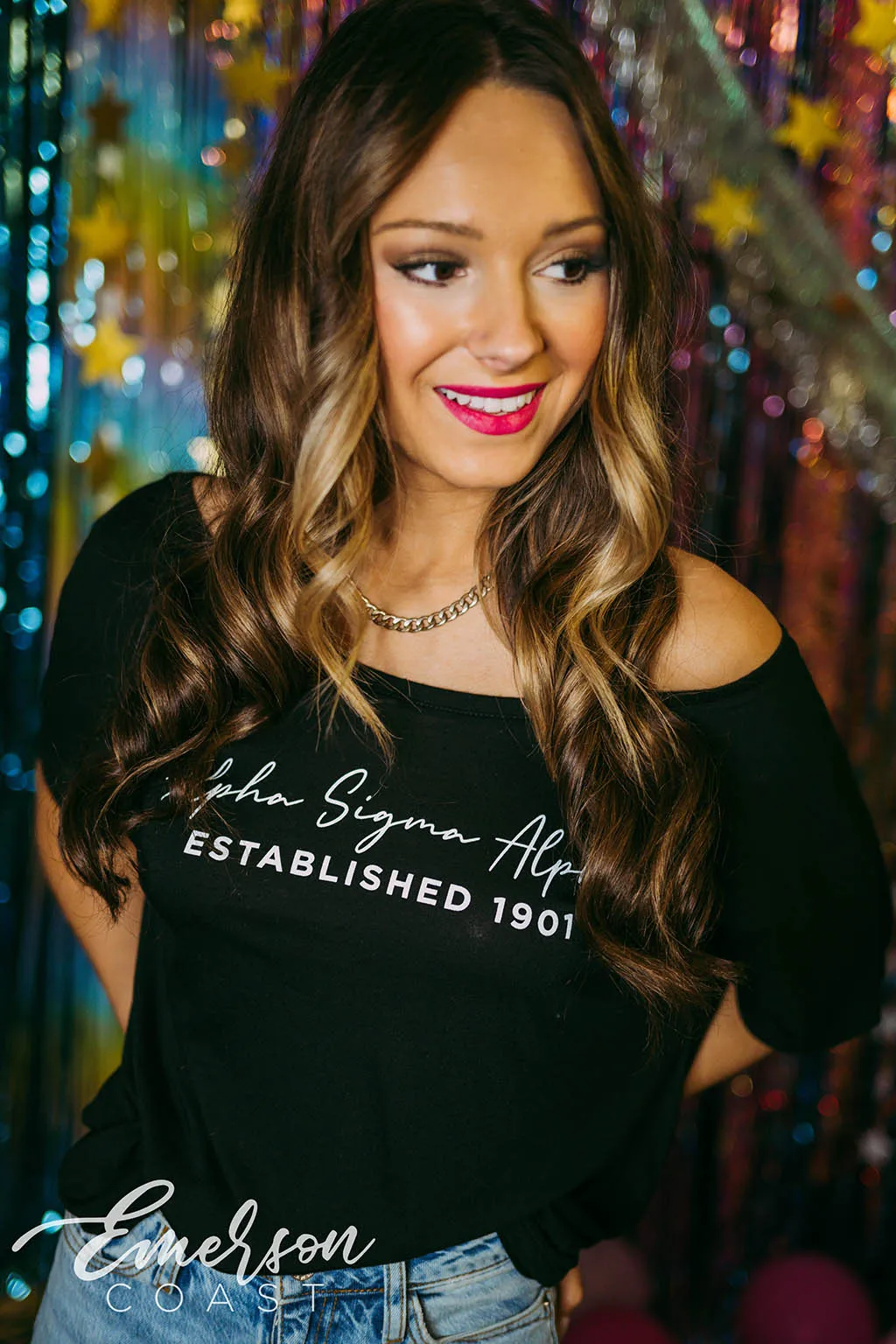 Alpha Sigma Alpha Recruitment Slouchy Tee
