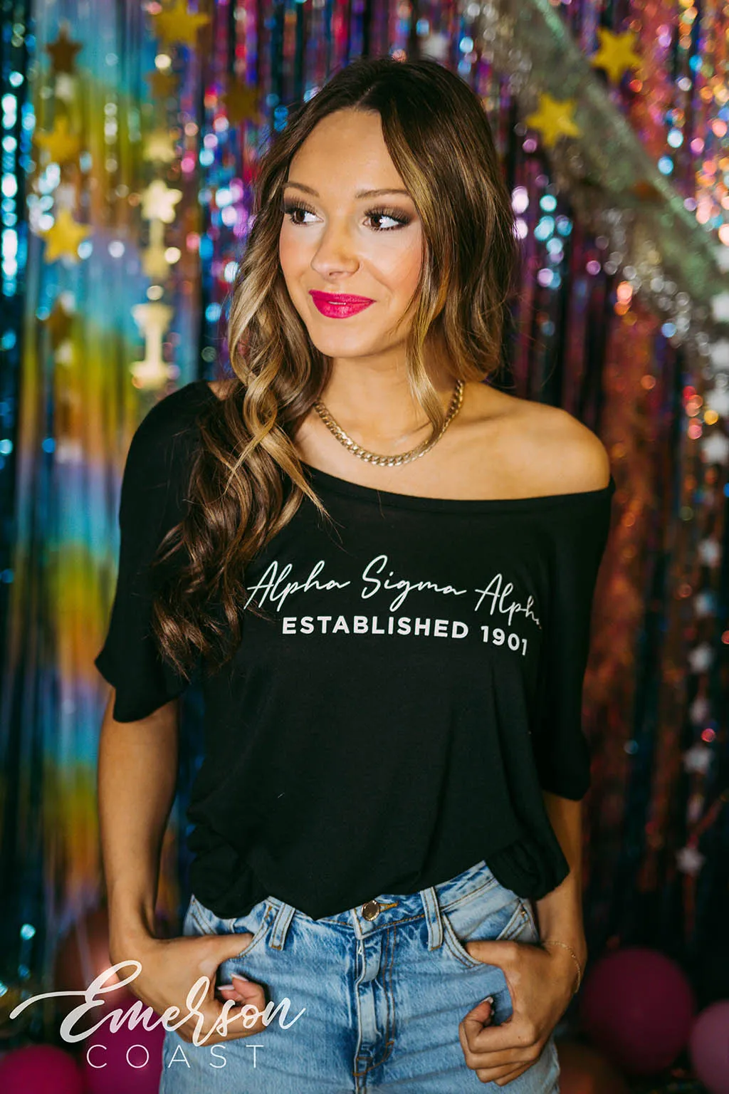 Alpha Sigma Alpha Recruitment Slouchy Tee