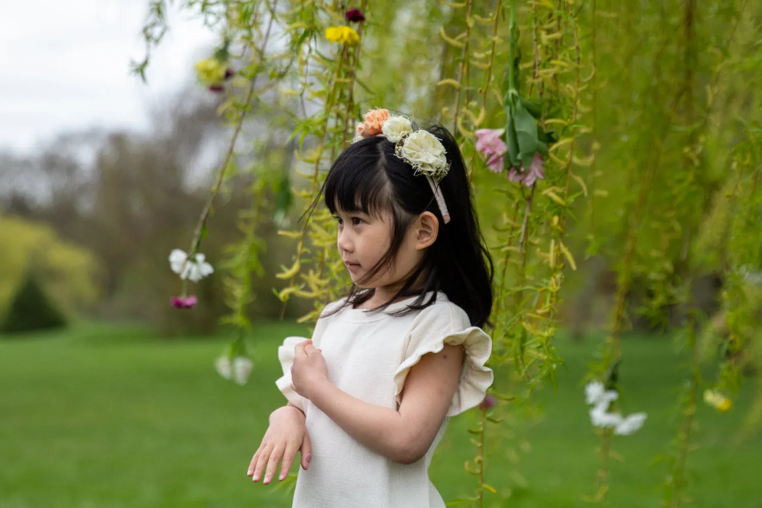 Ama Frilled Top | Bone