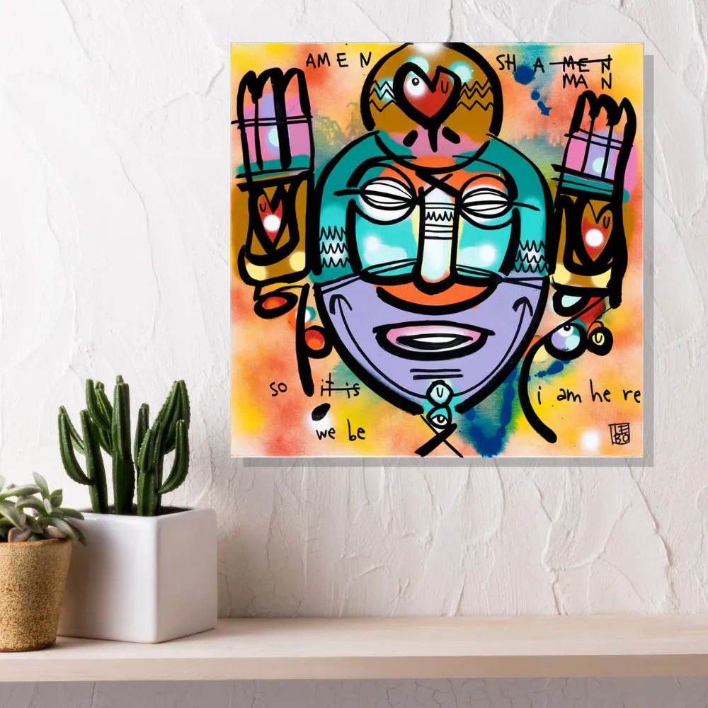 Amen Shaman - Lebo Mineral Print