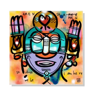 Amen Shaman - Lebo Mineral Print