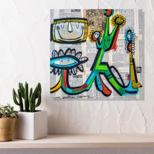 An Endless Journey - Lebo Steel Mineral Print