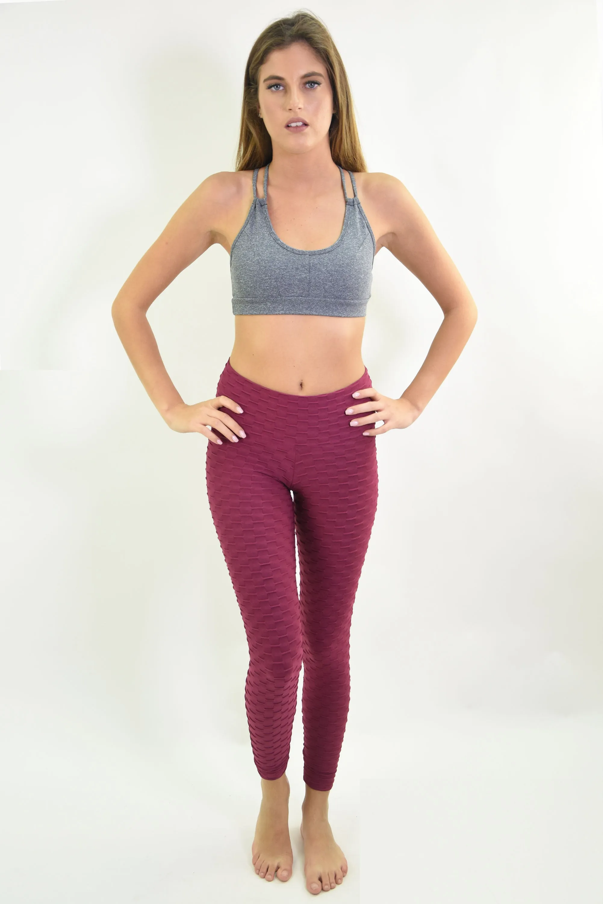 Ana Ruga Bordeaux Legging