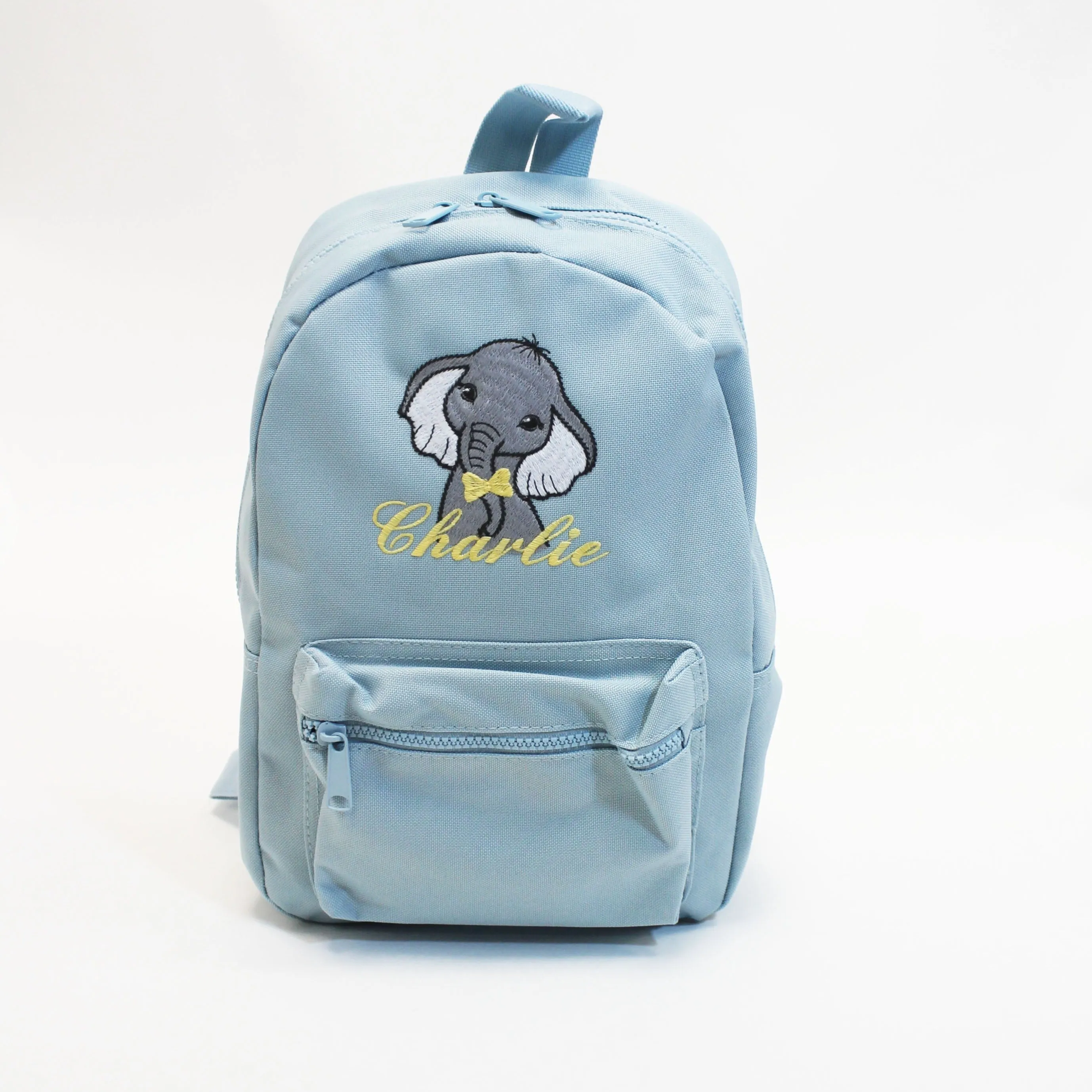 Animal with Bow Tie Personalised Backpack - Various Animals & Coloured Backpacks