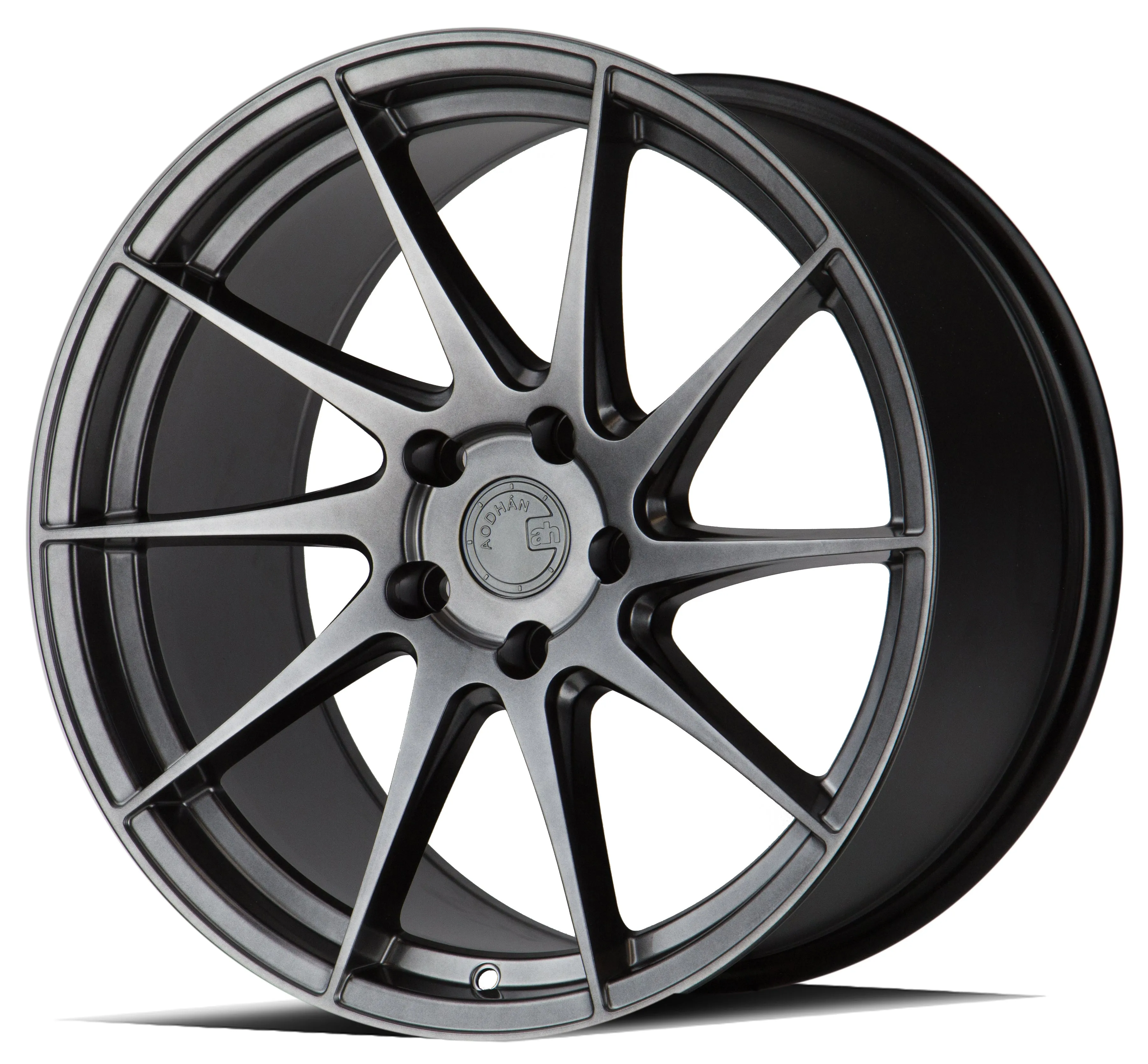 Aodhan AH09 18x9.5 (Passenger Side) 5x100  35 Hyper Black