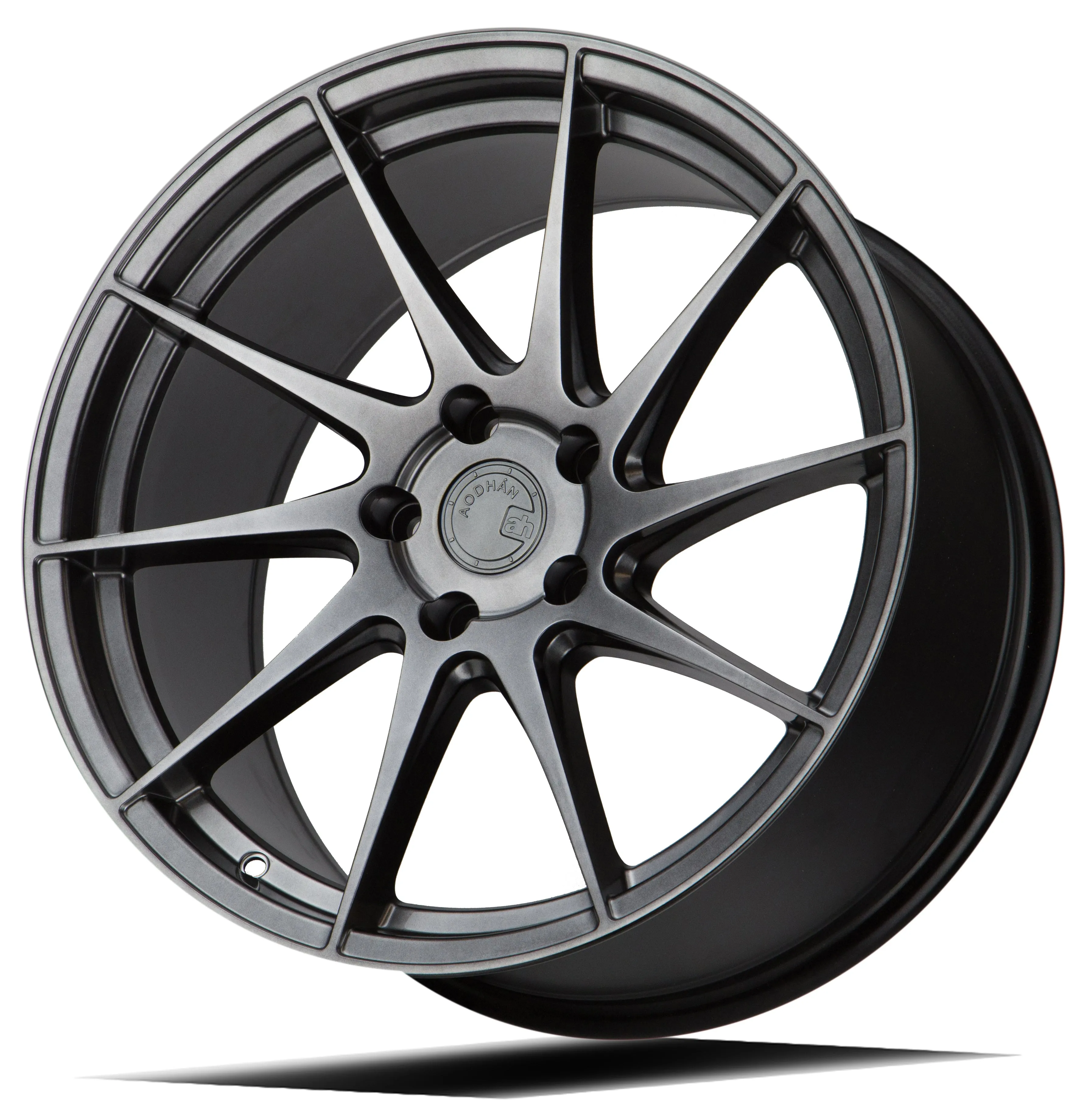 Aodhan AH09 18x9.5 (Passenger Side) 5x100  35 Hyper Black