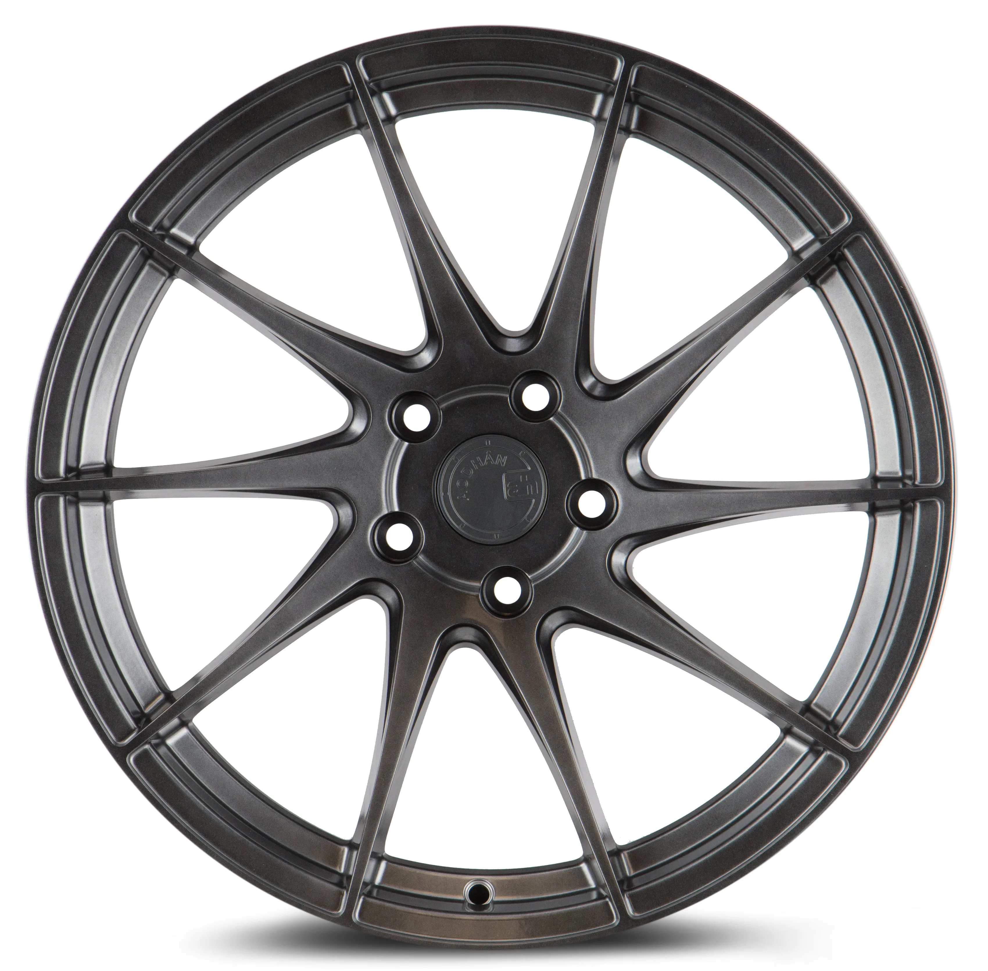 Aodhan AH09 18x9.5 (Passenger Side) 5x100  35 Hyper Black