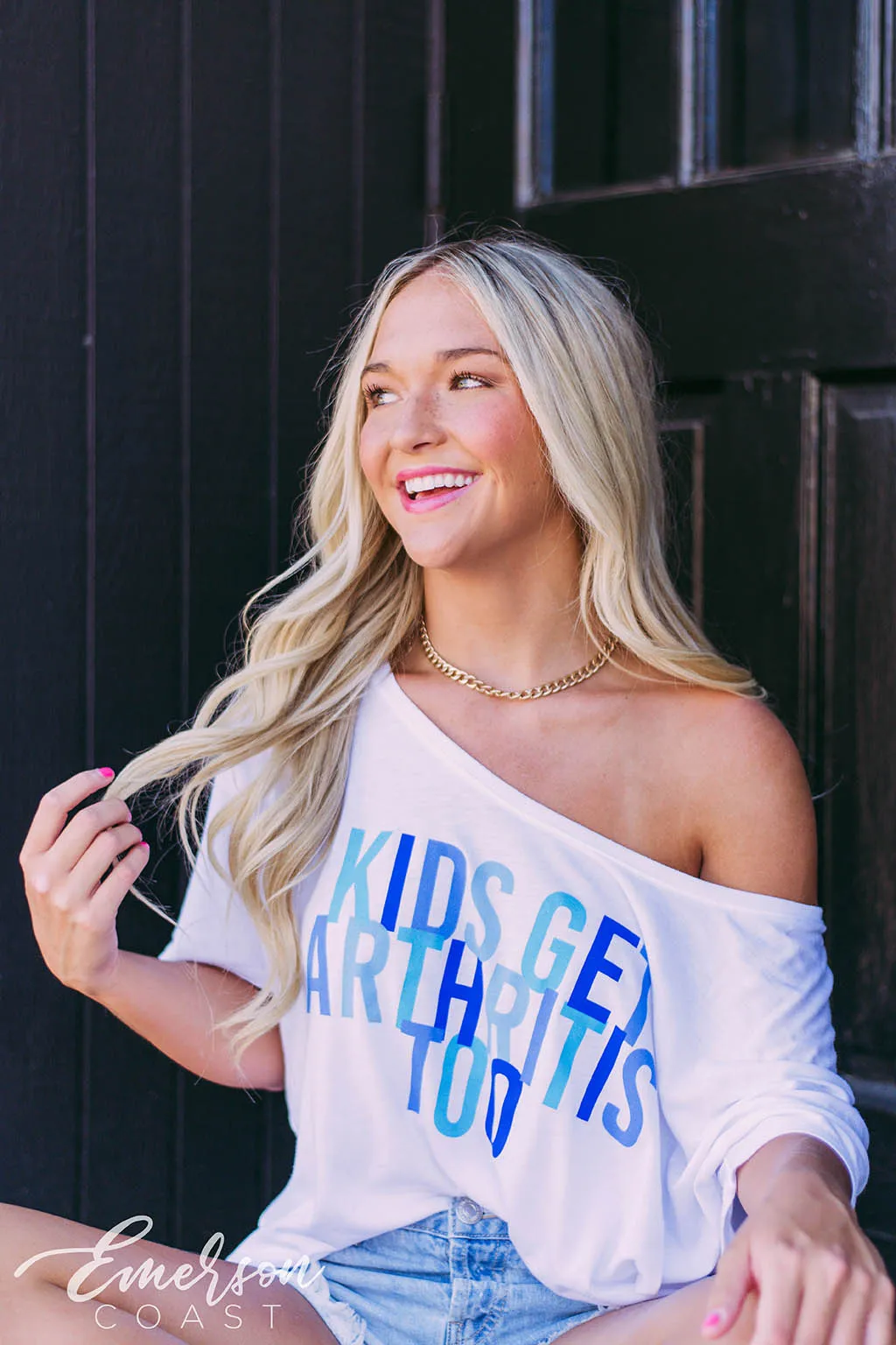 AOII Kids Get Arthritis Slouchy Tee