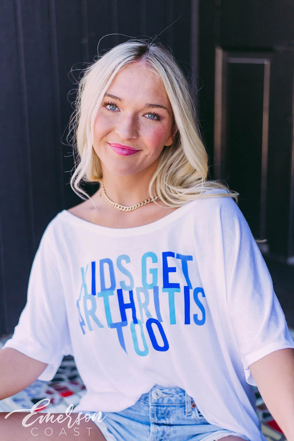 AOII Kids Get Arthritis Slouchy Tee