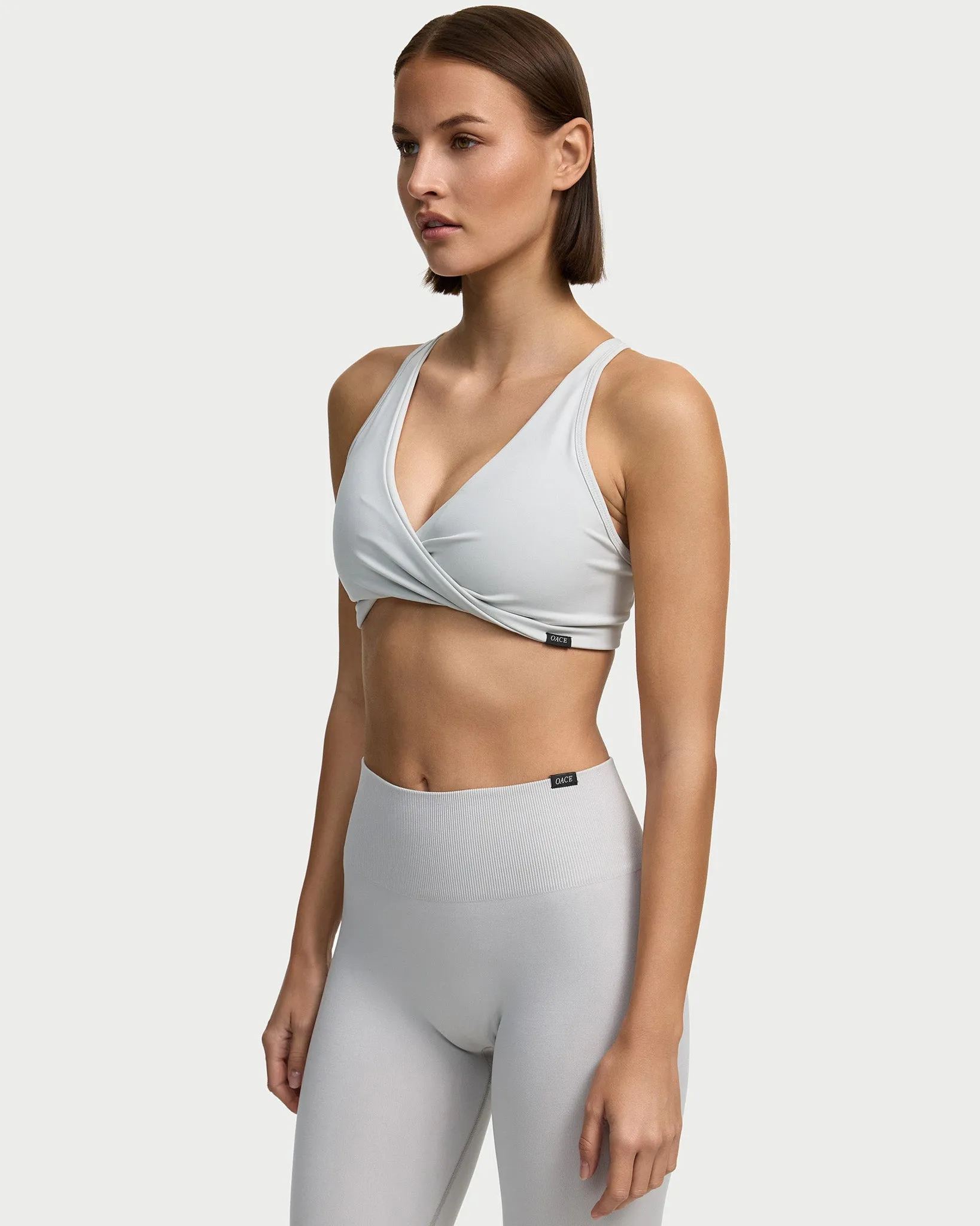 Appearance Twisted Nylon Bra (Outlet)