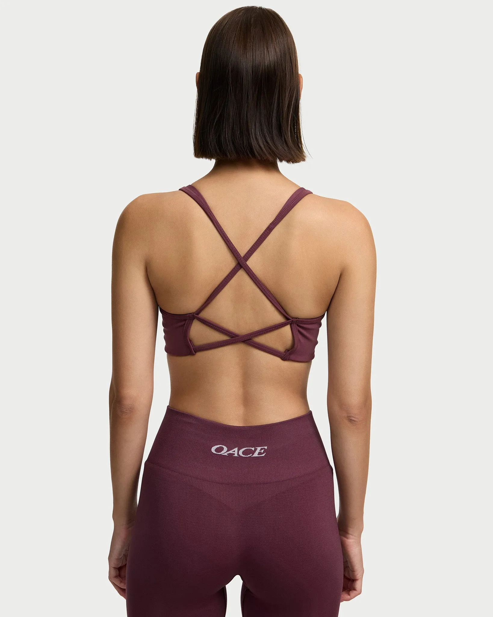 Appearance Twisted Nylon Bra (Outlet)