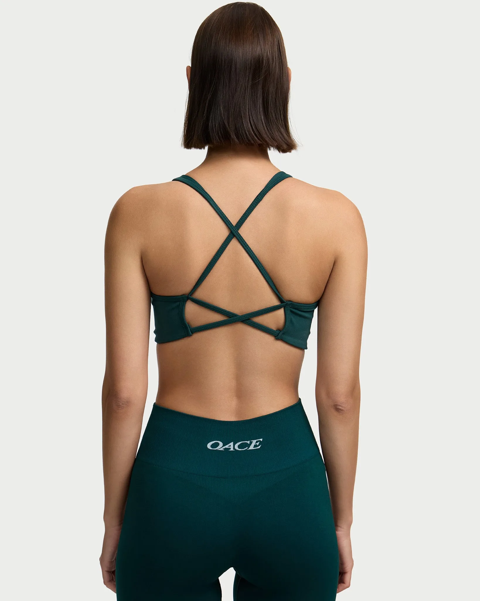 Appearance Twisted Nylon Bra
