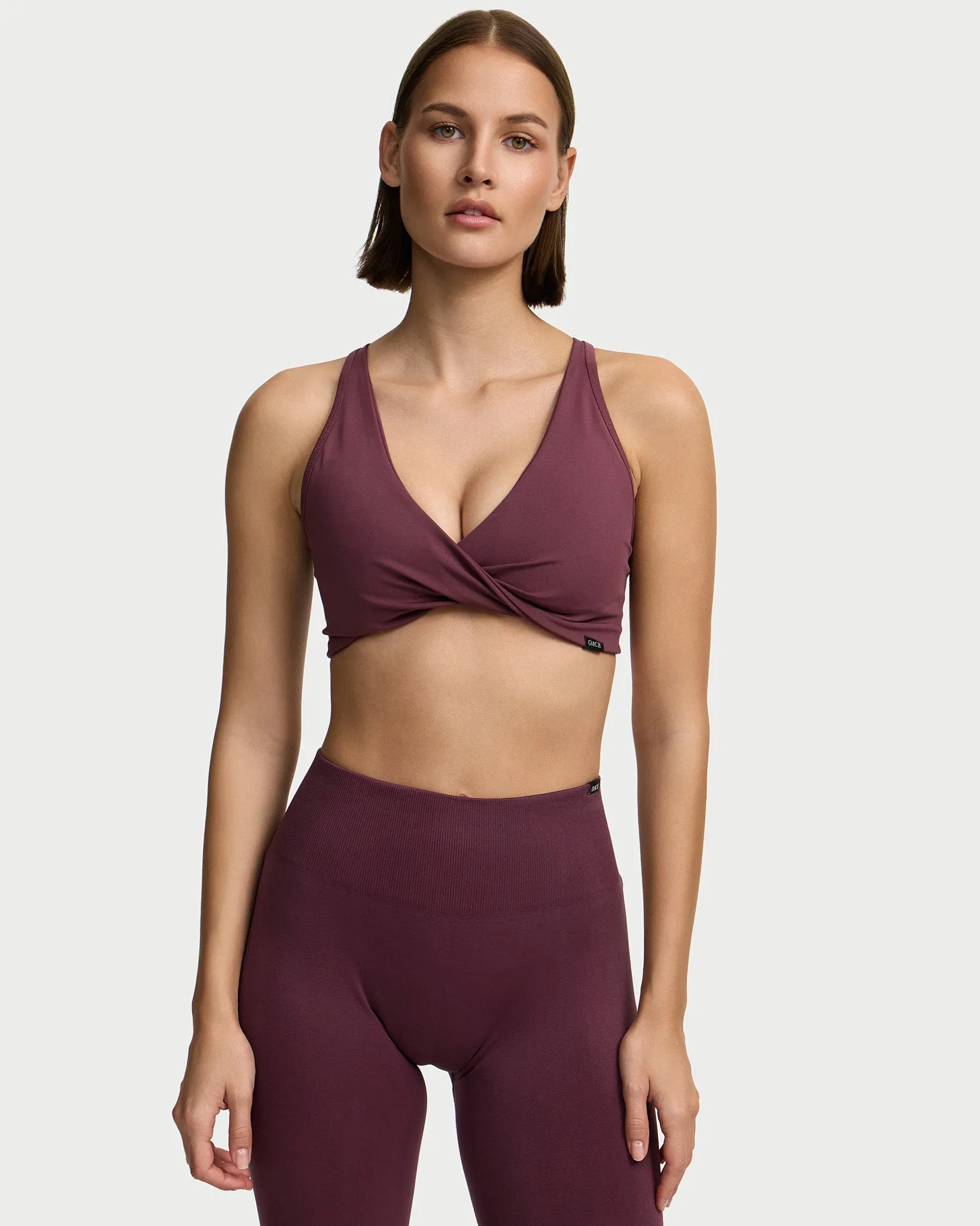 Appearance Twisted Nylon Bra