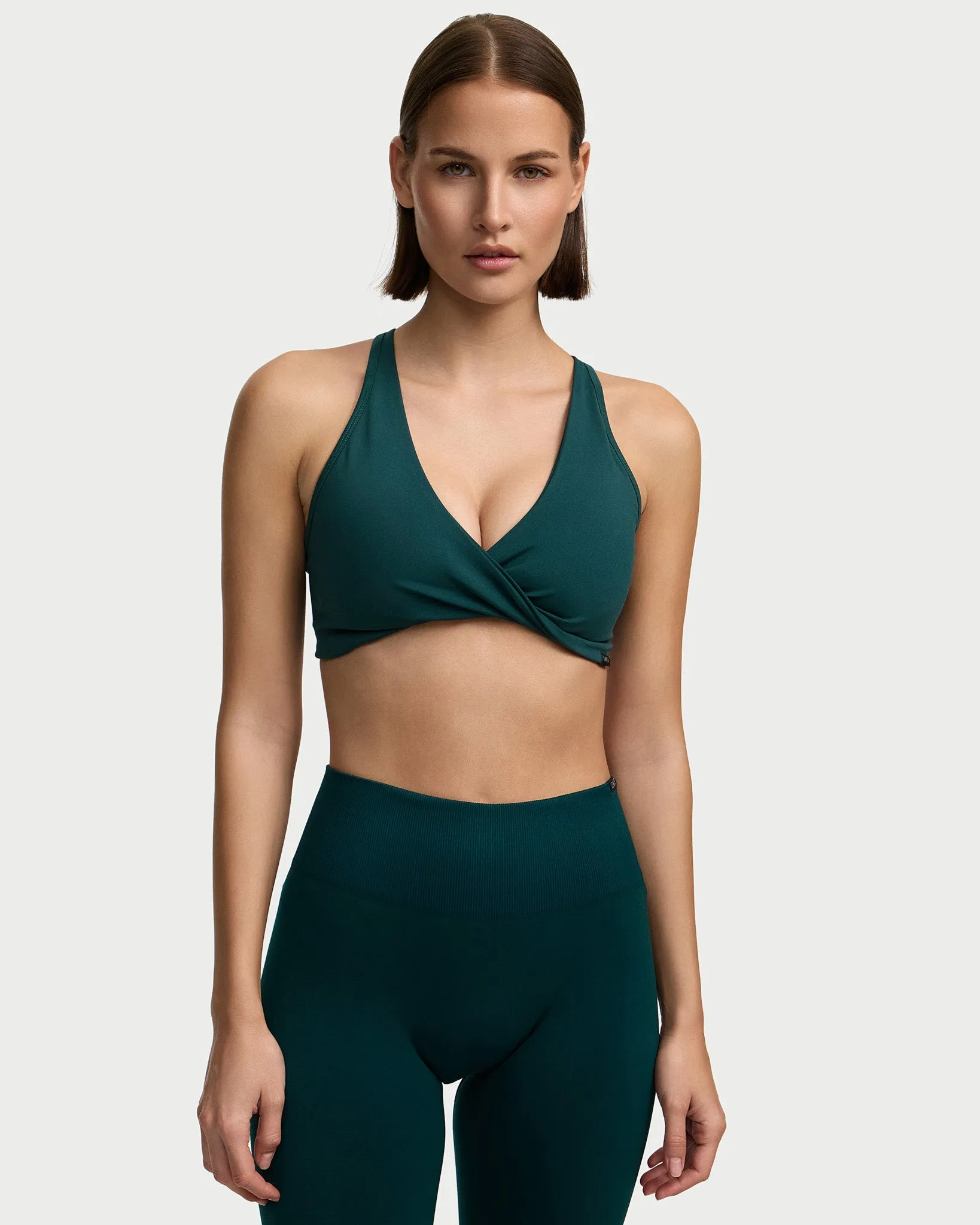 Appearance Twisted Nylon Bra