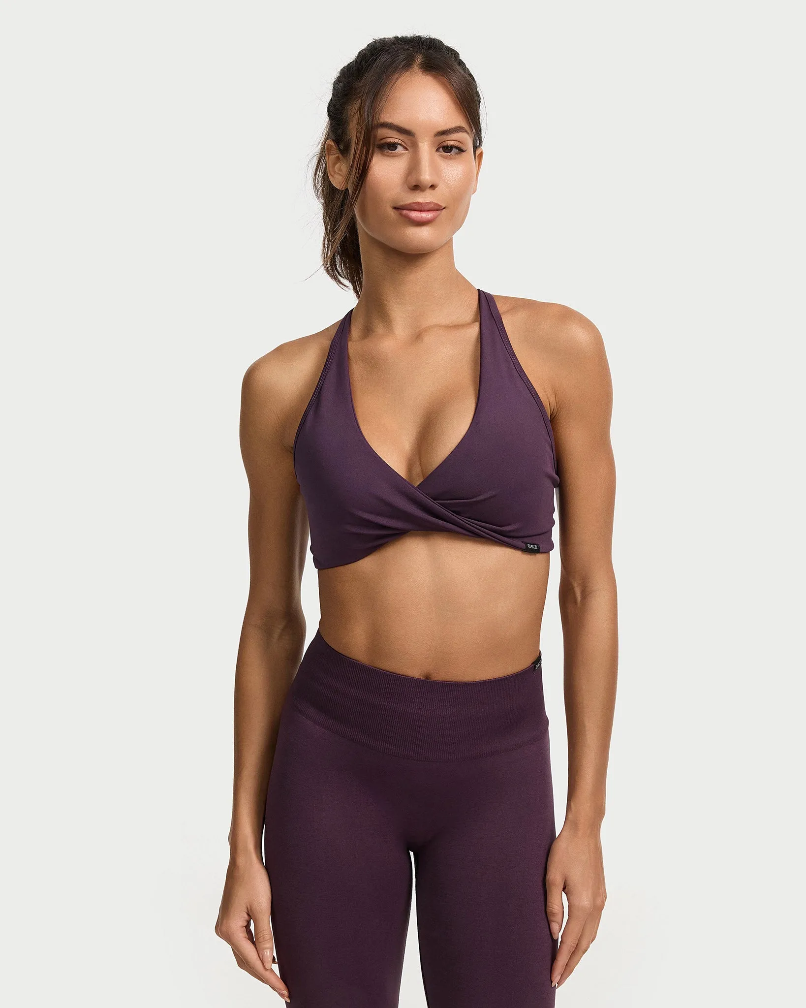 Appearance Twisted Nylon Bra
