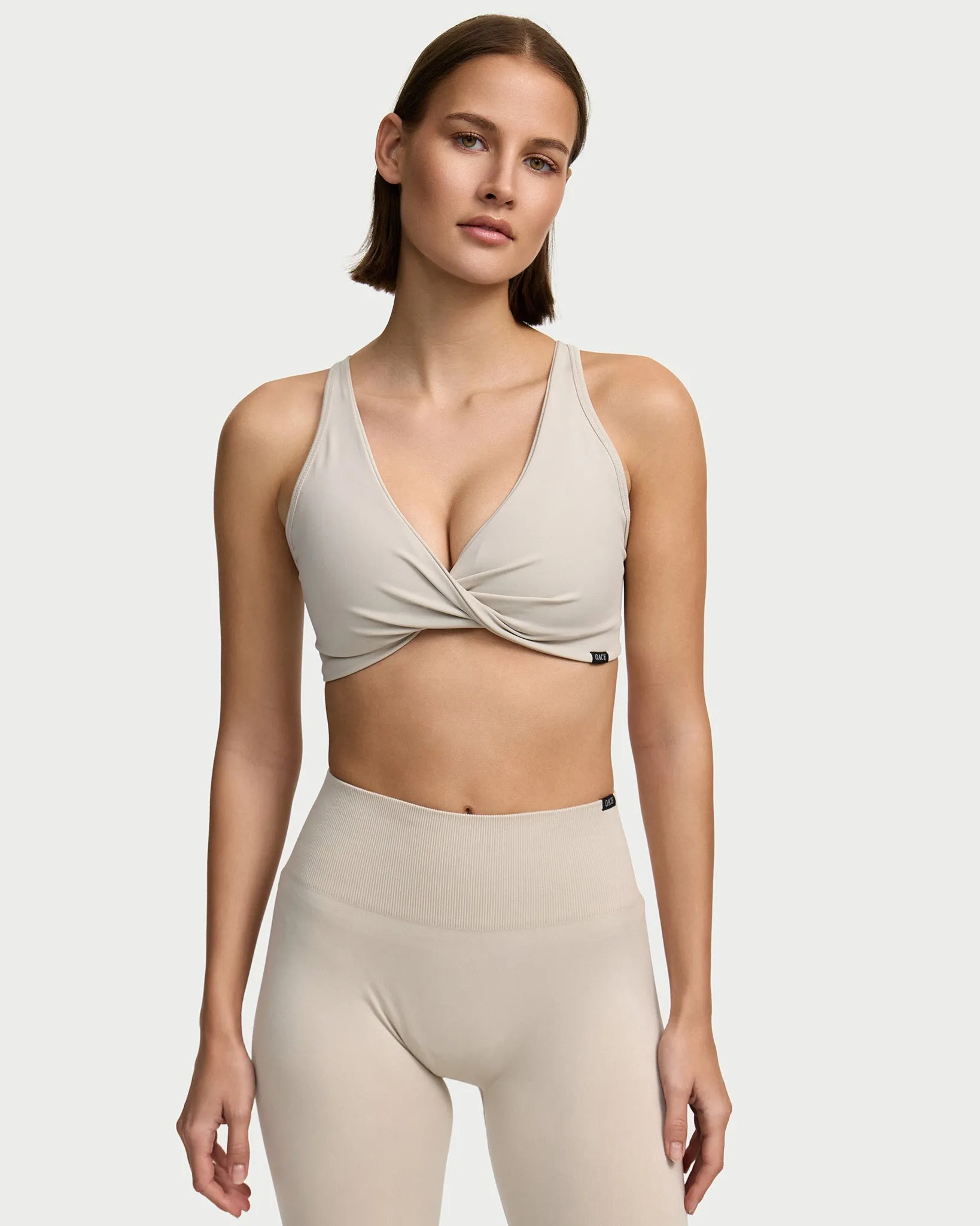 Appearance Twisted Nylon Bra