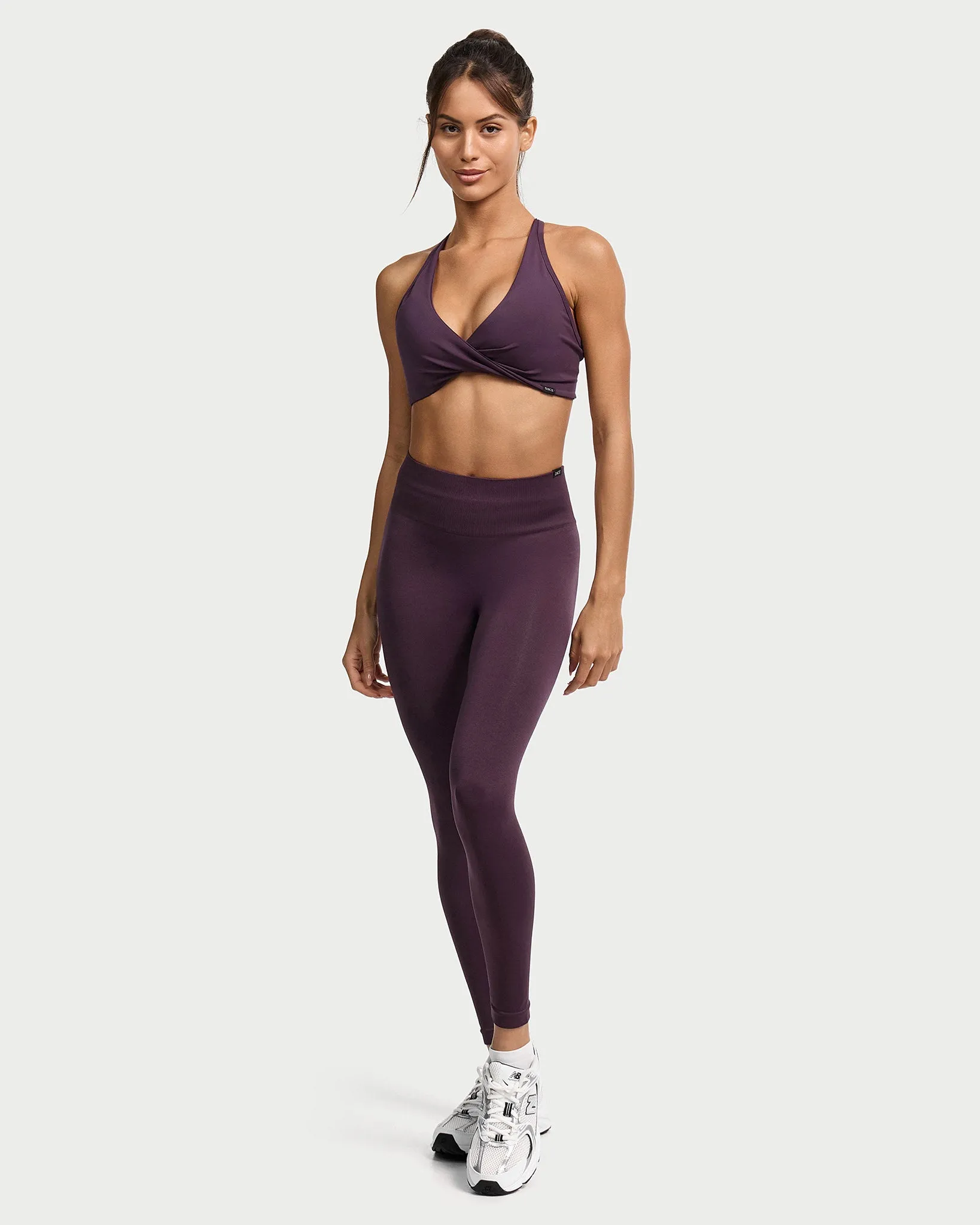 Appearance Twisted Nylon Bra
