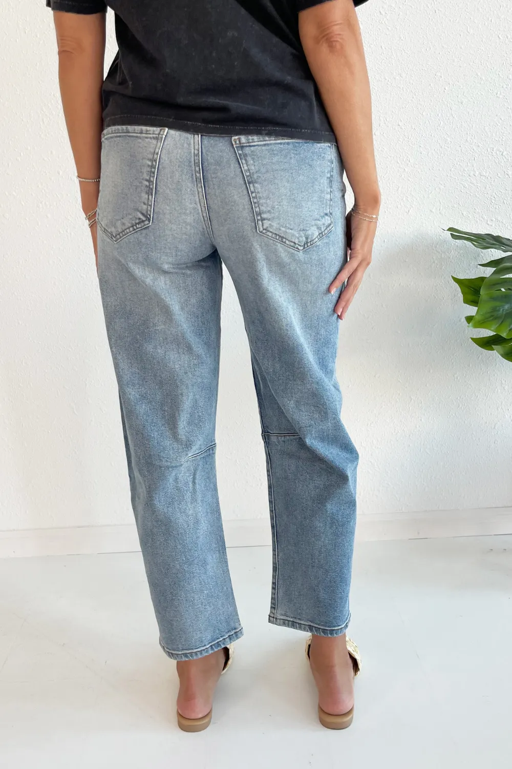 Ashley High Rise Slouchy Barrel