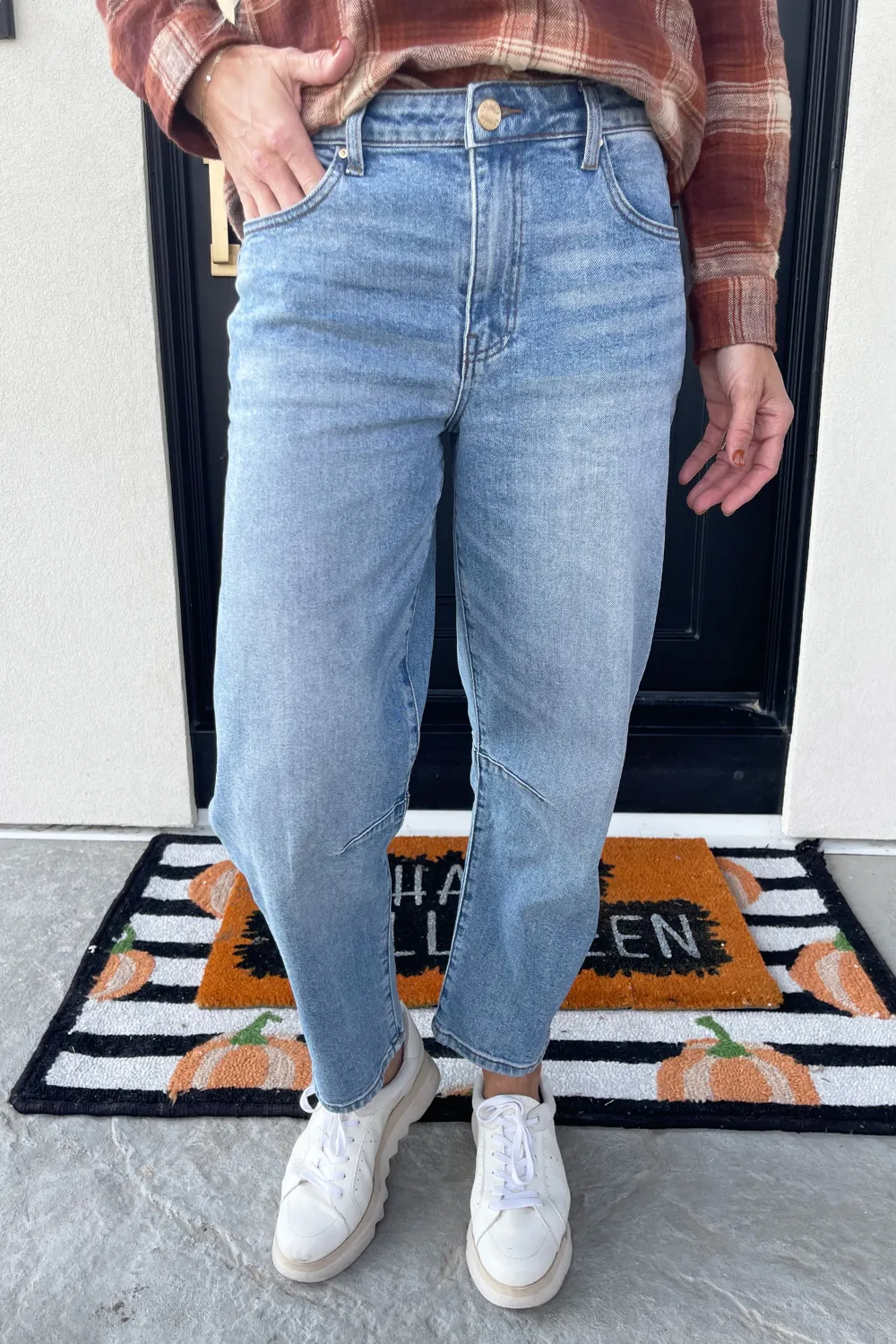 Ashley High Rise Slouchy Barrel