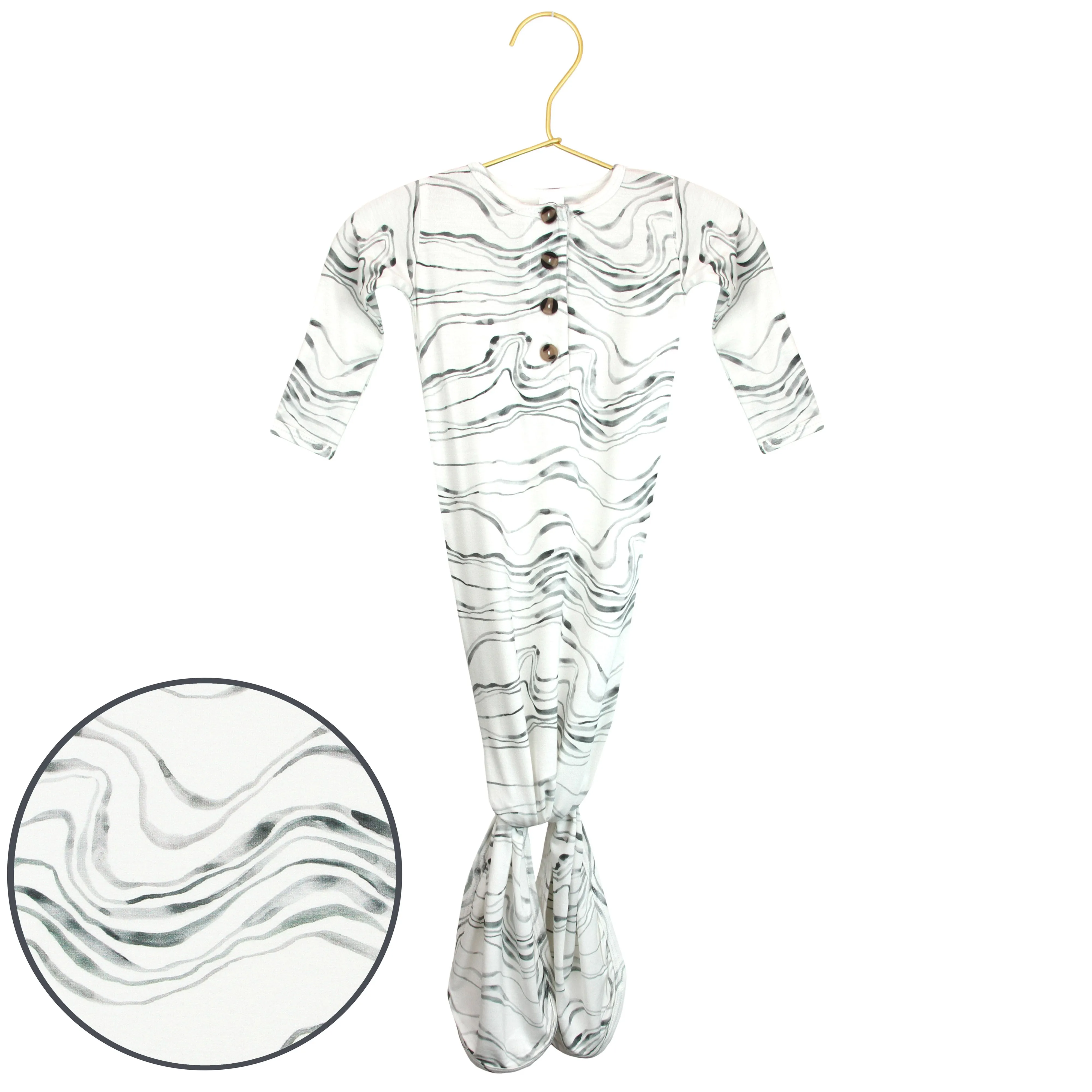August Knotted Gown