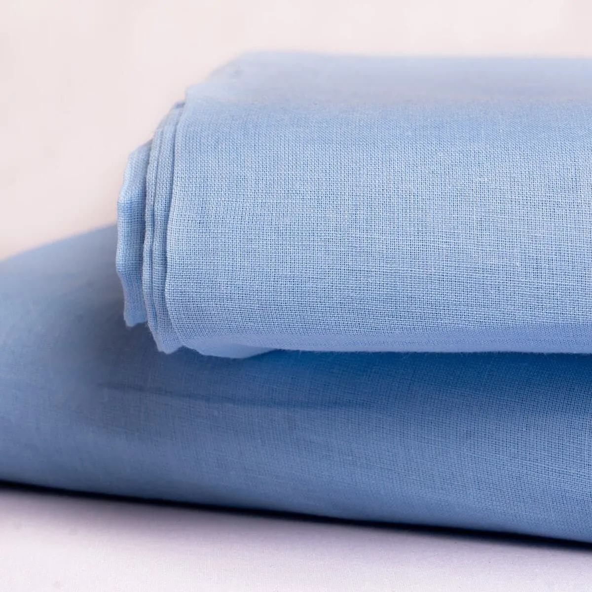 Baby Blue Rubia Voile Turban