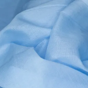 Baby Blue Rubia Voile Turban