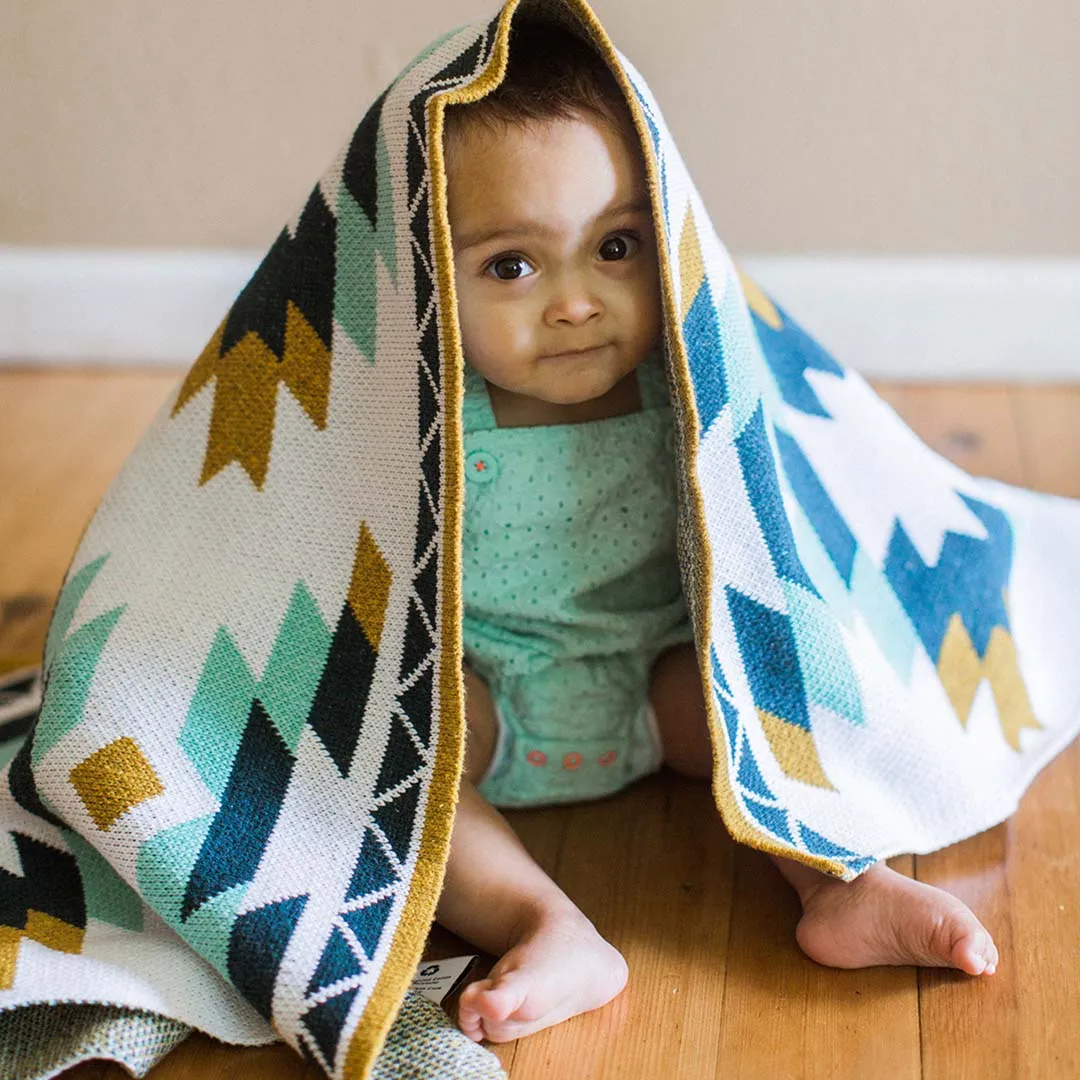 Baby Blue Sedona Throw