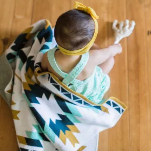 Baby Blue Sedona Throw