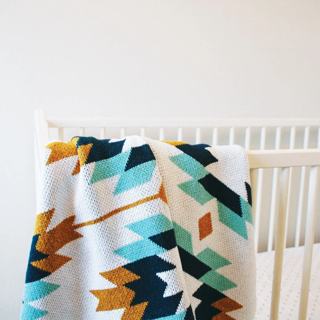 Baby Blue Sedona Throw