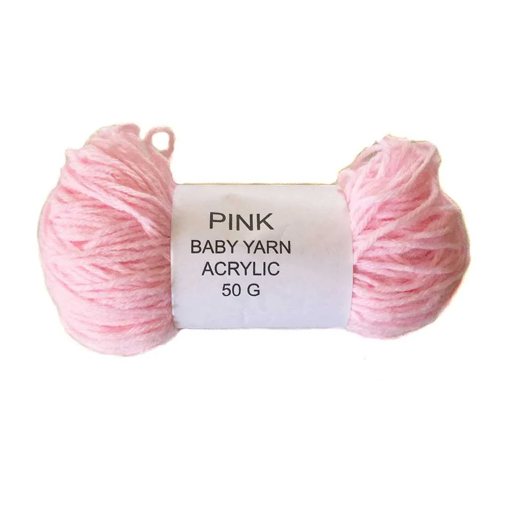 Baby Yarn Pink Pack of 5