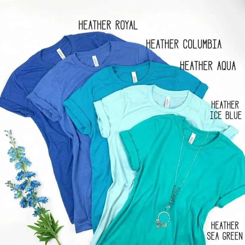{Back the Blue} floral badge