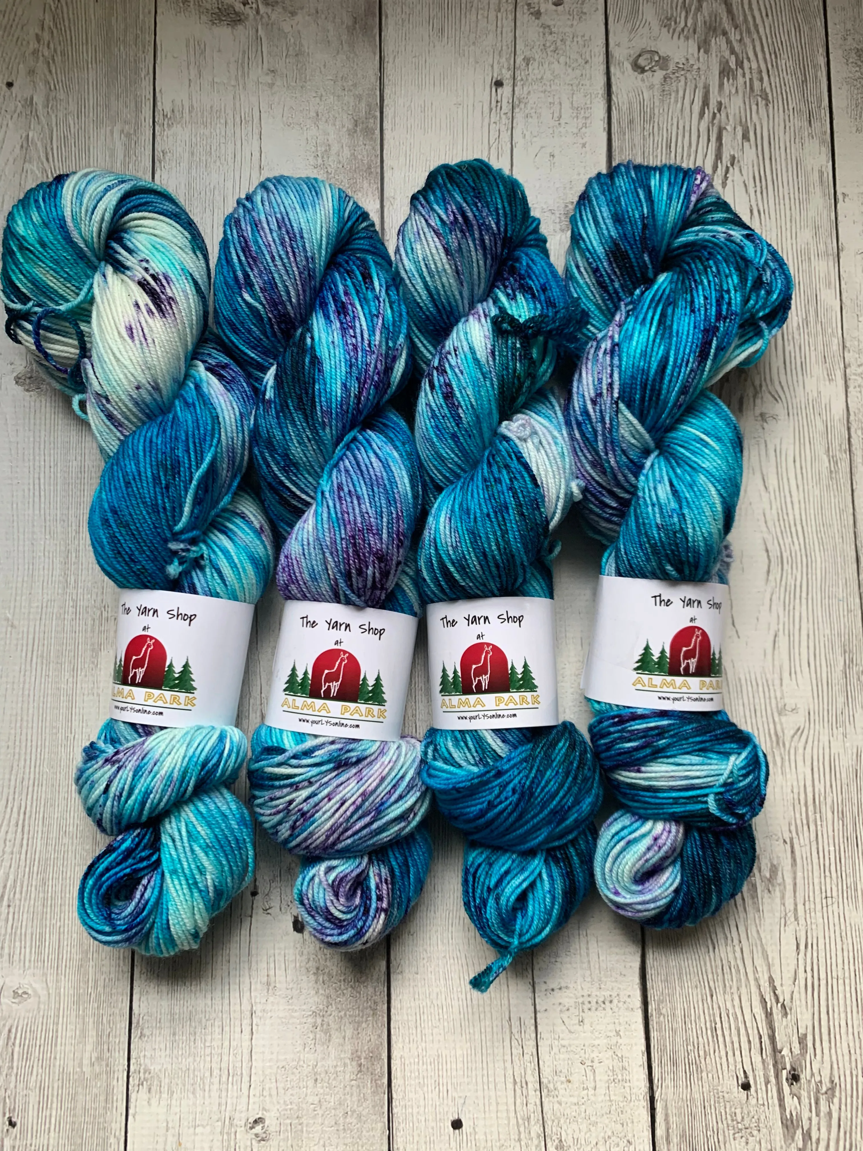 BAJA -  Handpainted/speckled  Multiple Yarn Weights  -  RTS