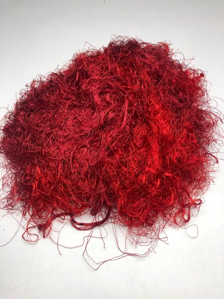Banana Yarn Fiber - Maroon
