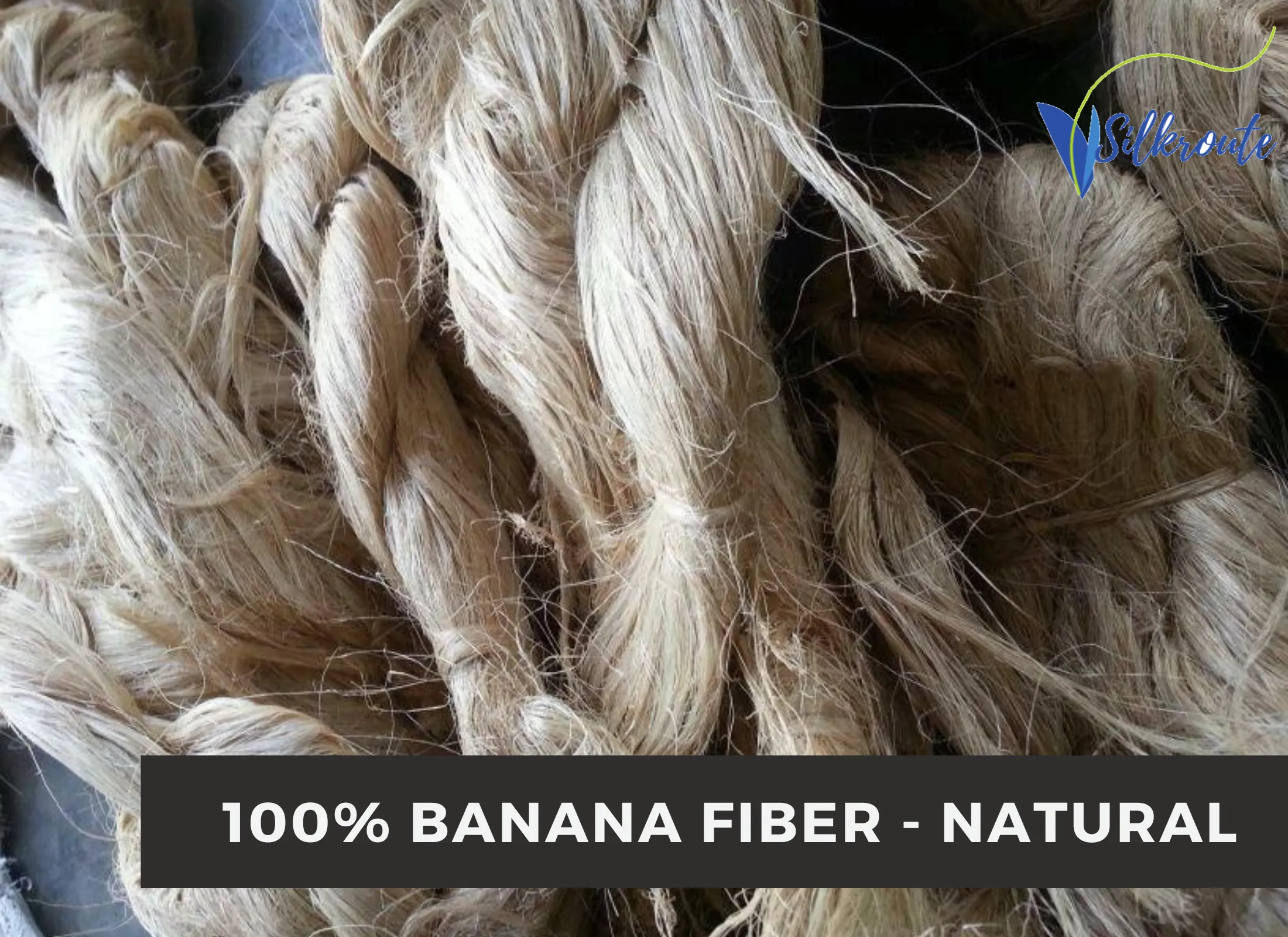 Banana Yarn Fiber - Natural