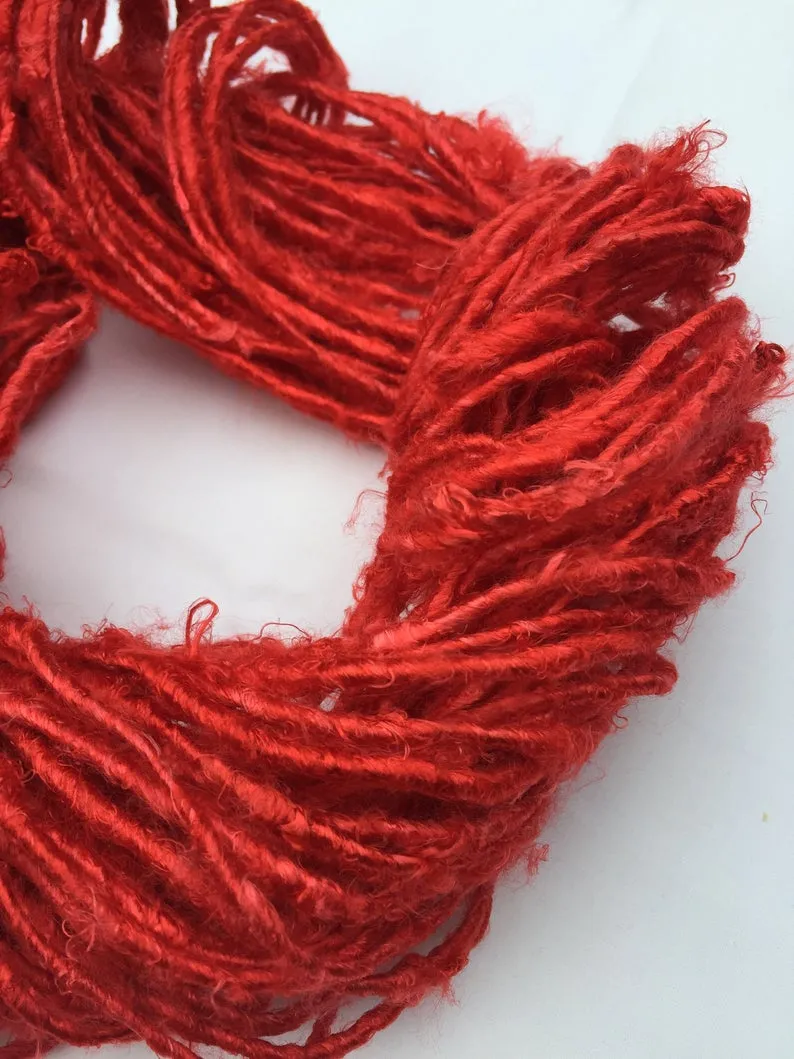Banana Yarn- Tomato Red