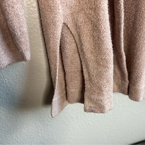 Barefoot Dreams Cozy Chic Lite Open Front Hooded Cardigan Women’s Extra Large XL