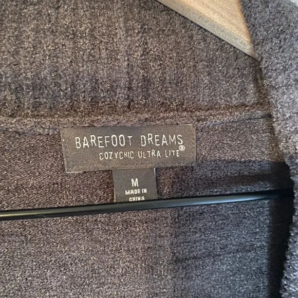 Barefoot Dreams Cozy Chic Ultra Life Short Robe Size M