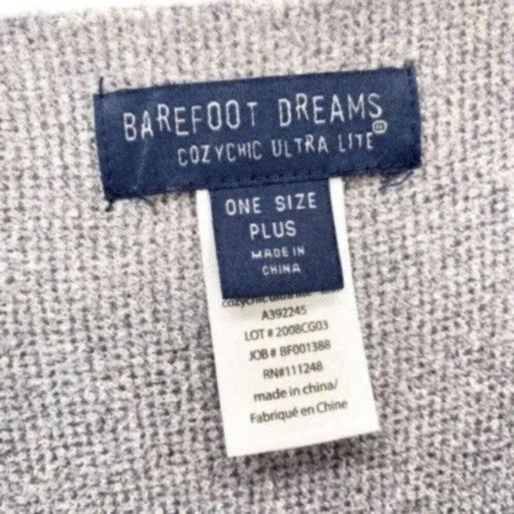 Barefoot Dreams Sweater Cozy Chic Poncho Shrug