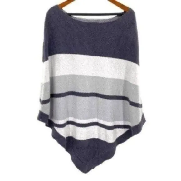 Barefoot Dreams Sweater Cozy Chic Poncho Shrug