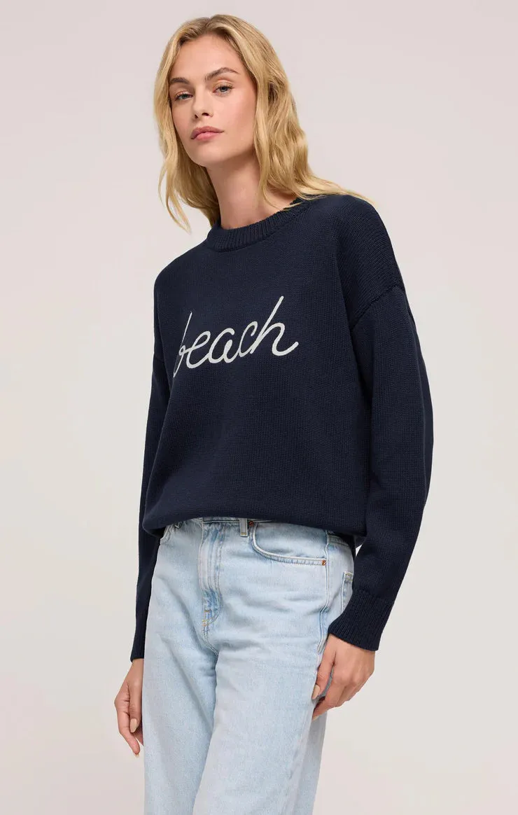 Beach Boyfriend Sweater - Eclipse