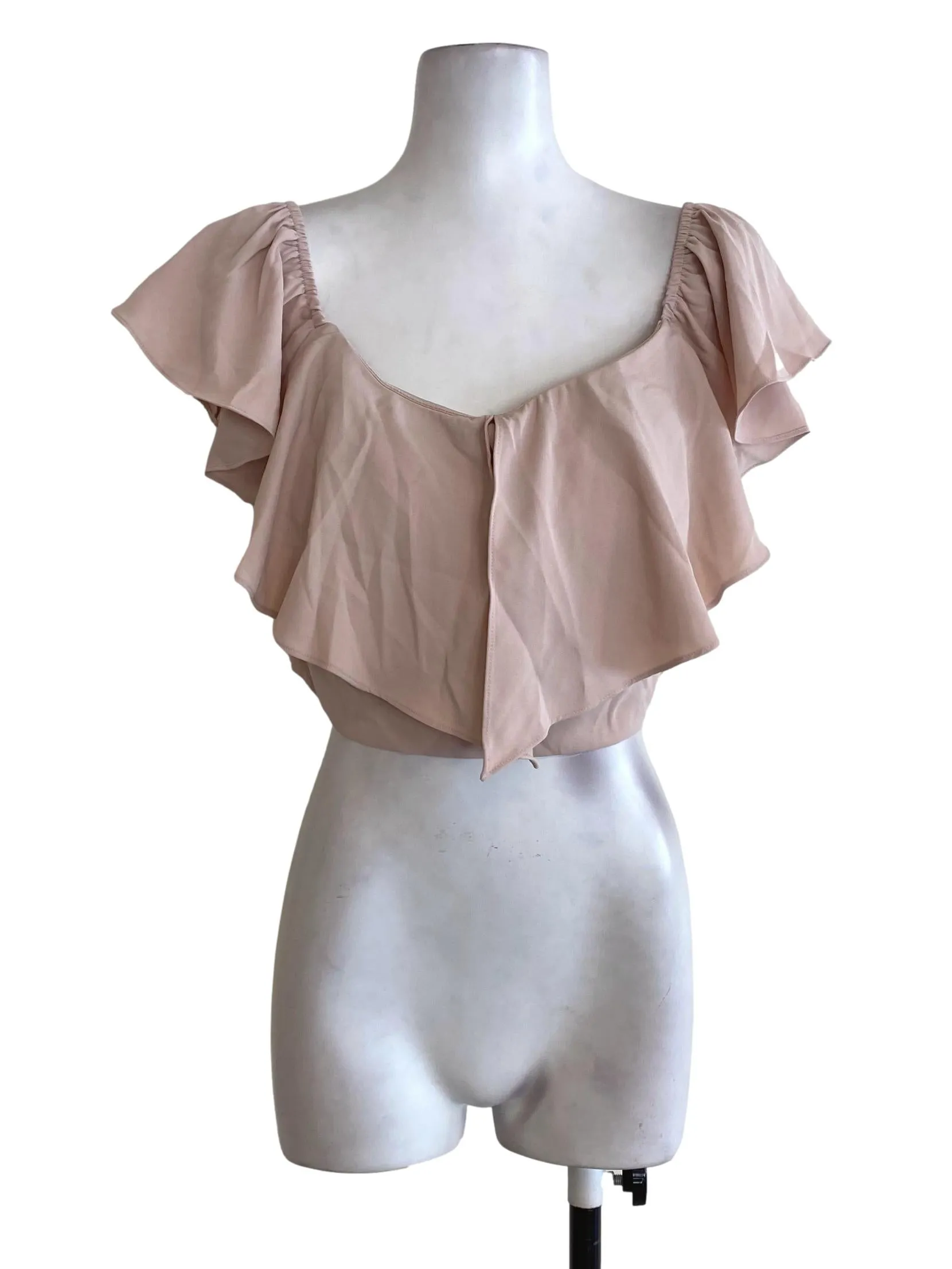 Beige Layered Top
