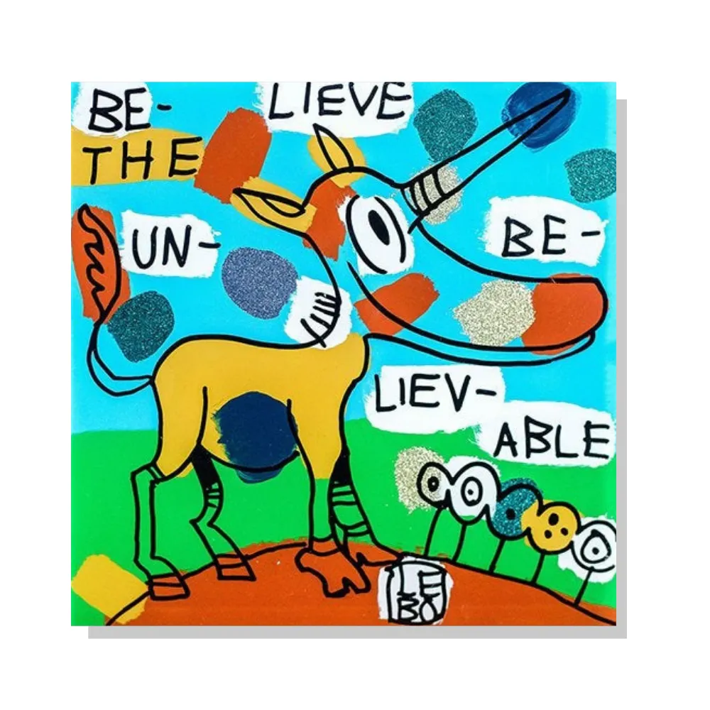 Believe The Unbelievable  - Lebo Steel Mineral Print Set