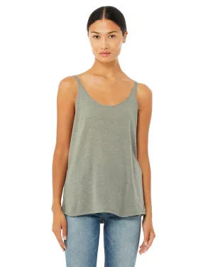 Bella Canvas Ladies Slouchy Tank | Heather Stone