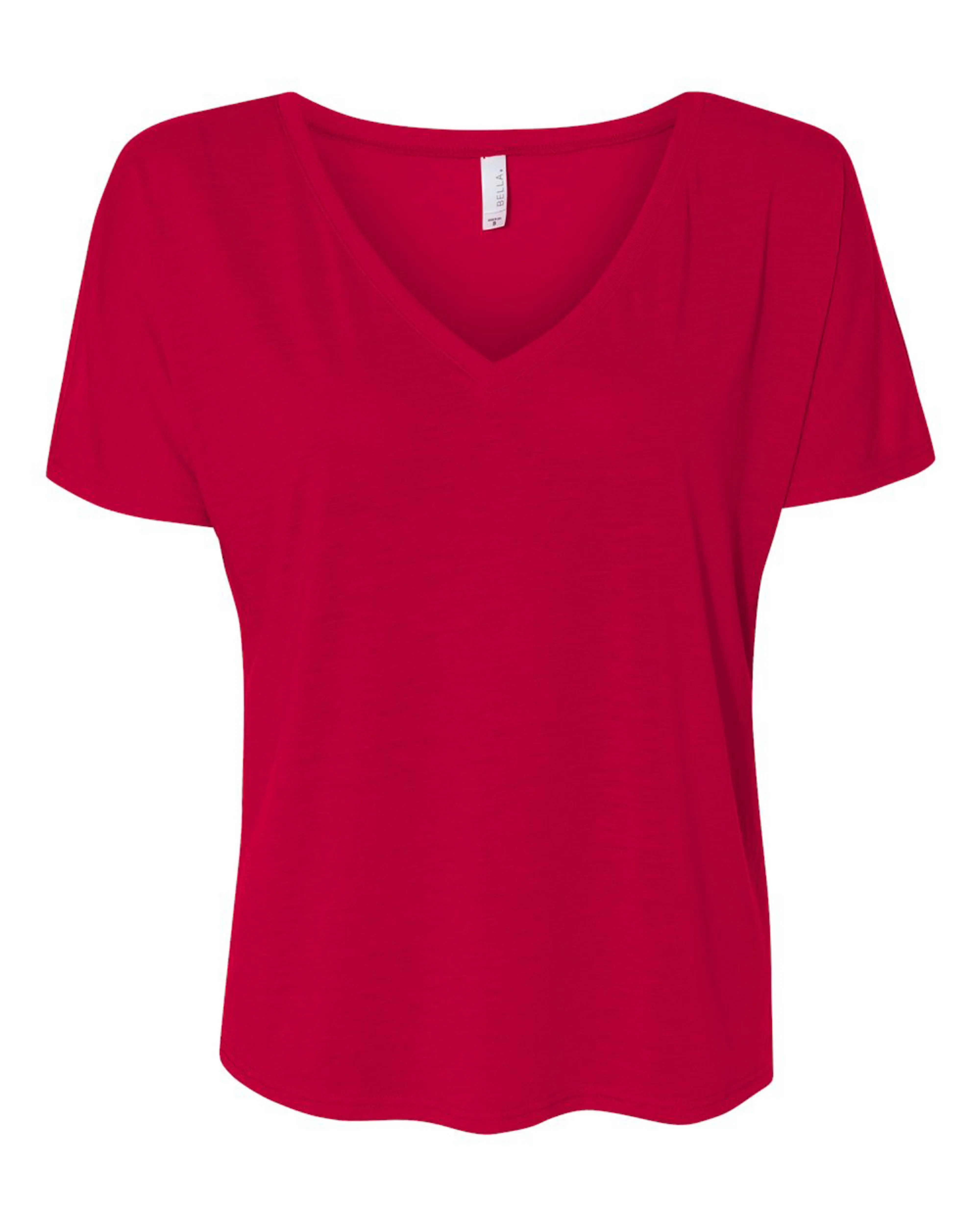 Bella Women's Slouchy Vneck Tee