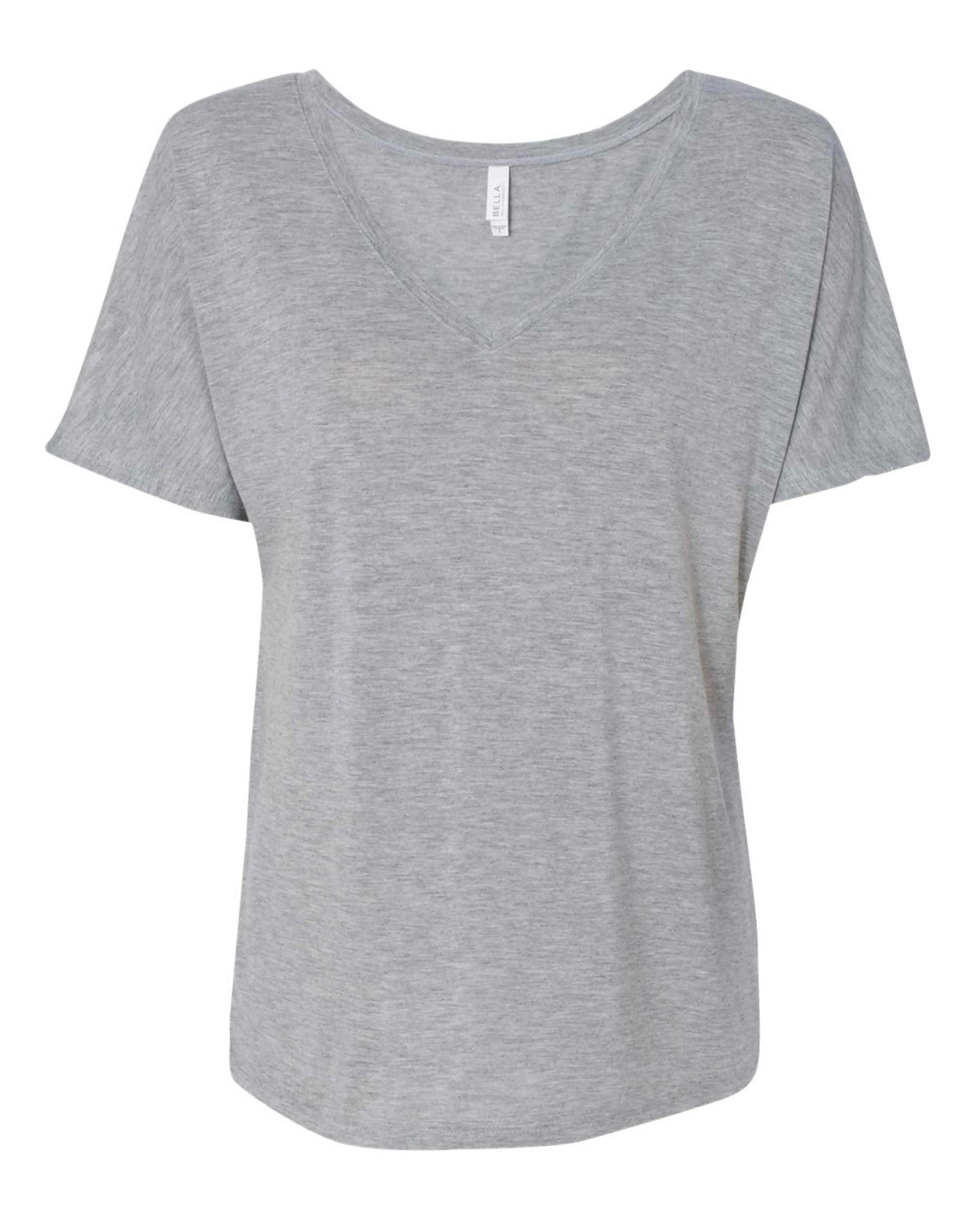 Bella Women's Slouchy Vneck Tee